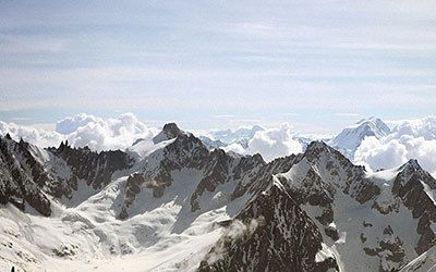 Wandelen bij Chamonix