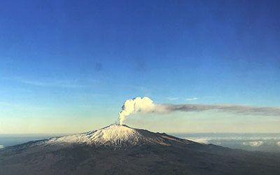 Op Sicilië de Etna beklimmen