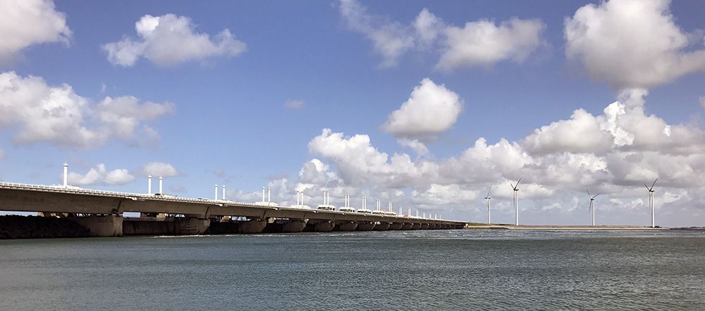 Deltawerken in de Oosterschelde