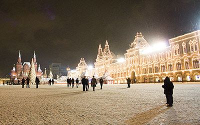 Moskou in de winter