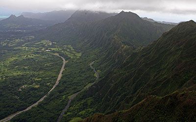 Wandelen op Hawaii