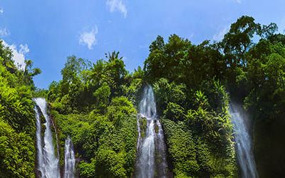Watervallen van Bali