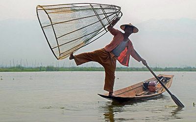 De dorpen en markten rondom Inle Lake