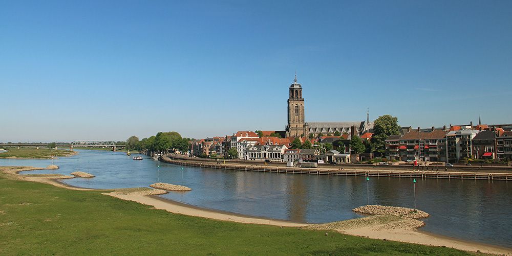 Hanzestad Deventer in Overijssel