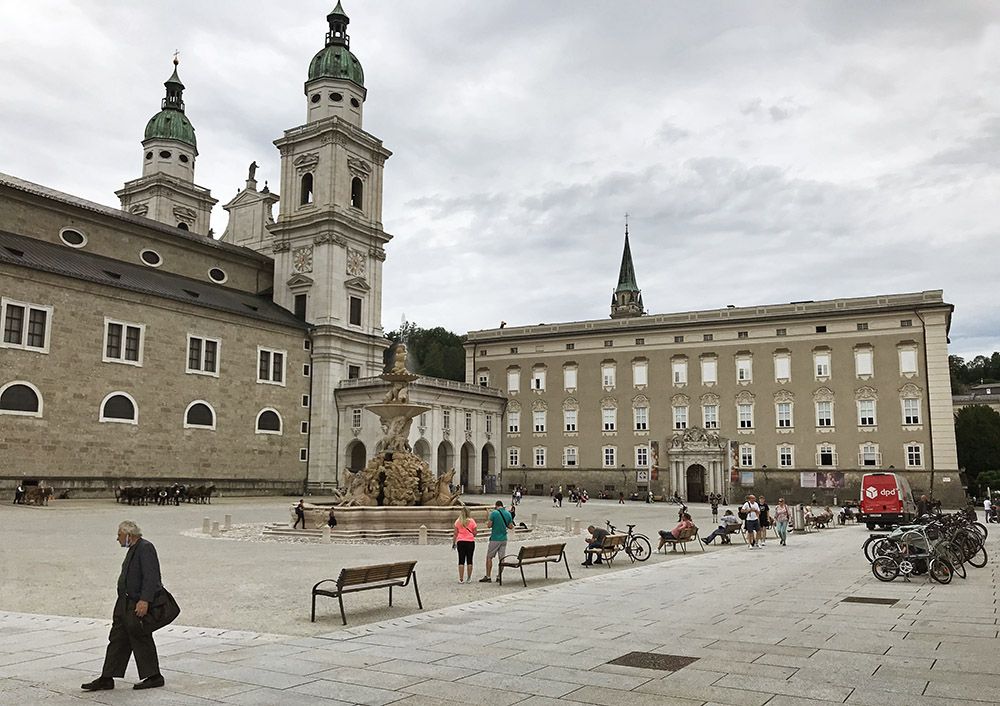 De Dom in Salzburg