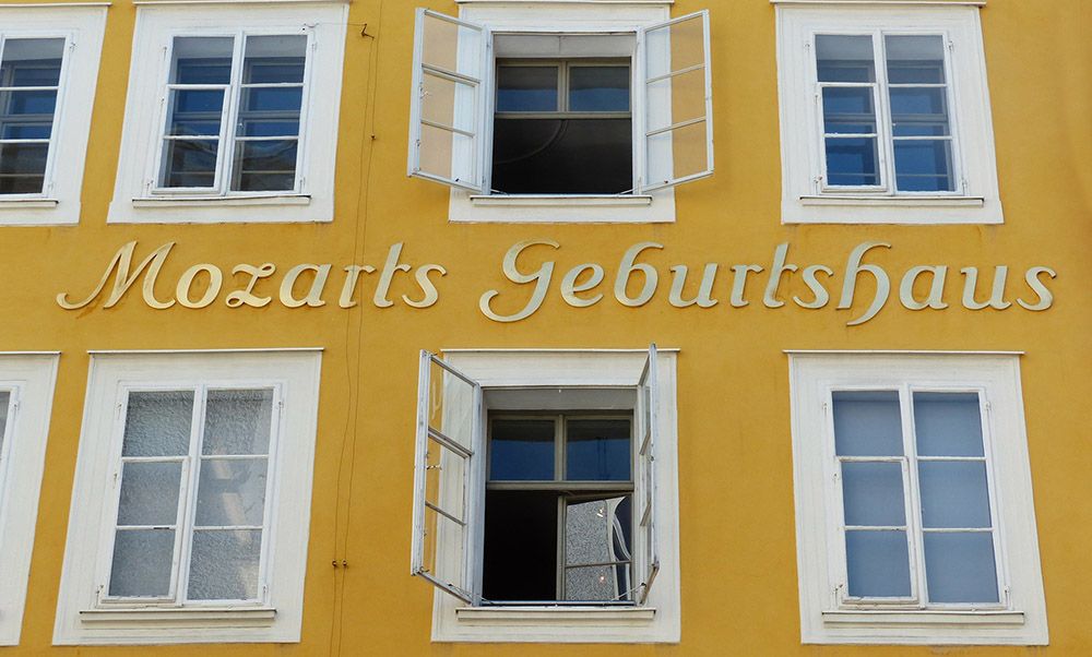 Geboortehuis Mozart in Salzburg