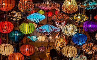 Het centrum van Hoi An: lampionnen en sfeer