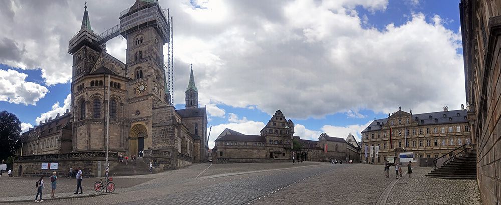 Domplein in Bamberg