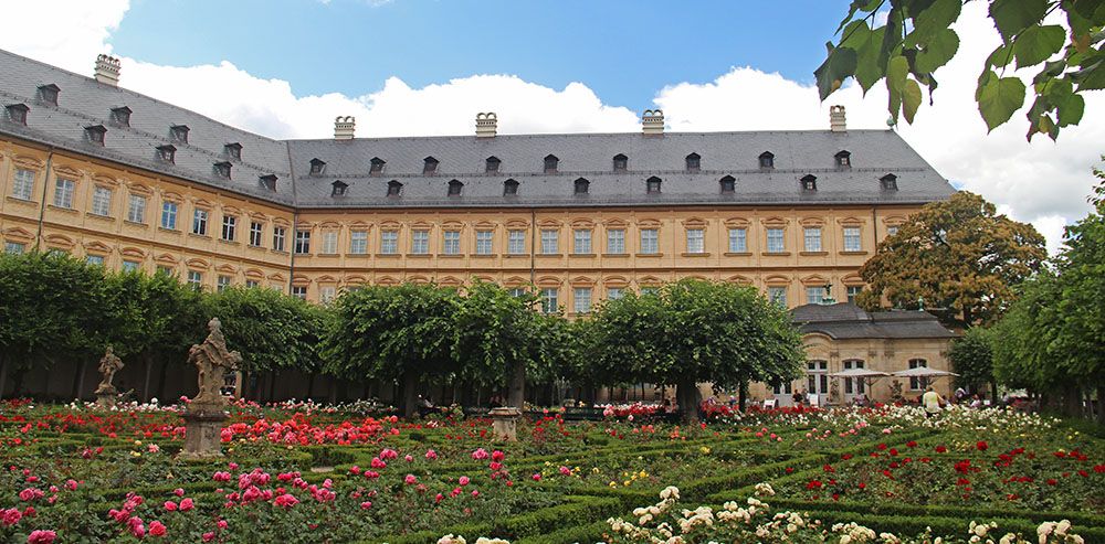 Rozentuin in Bamberg