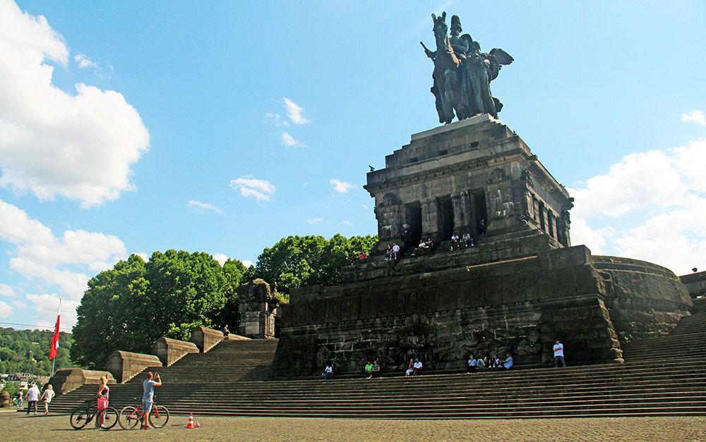 Deutsches Eck in Koblenz