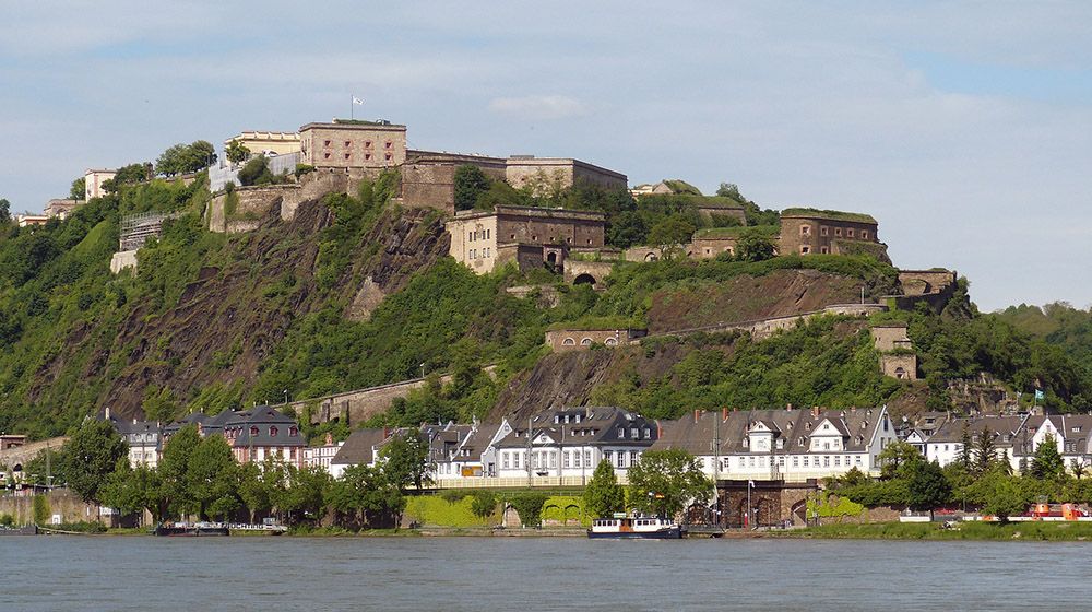 Fort Ehrenbreitstein in Koblenz