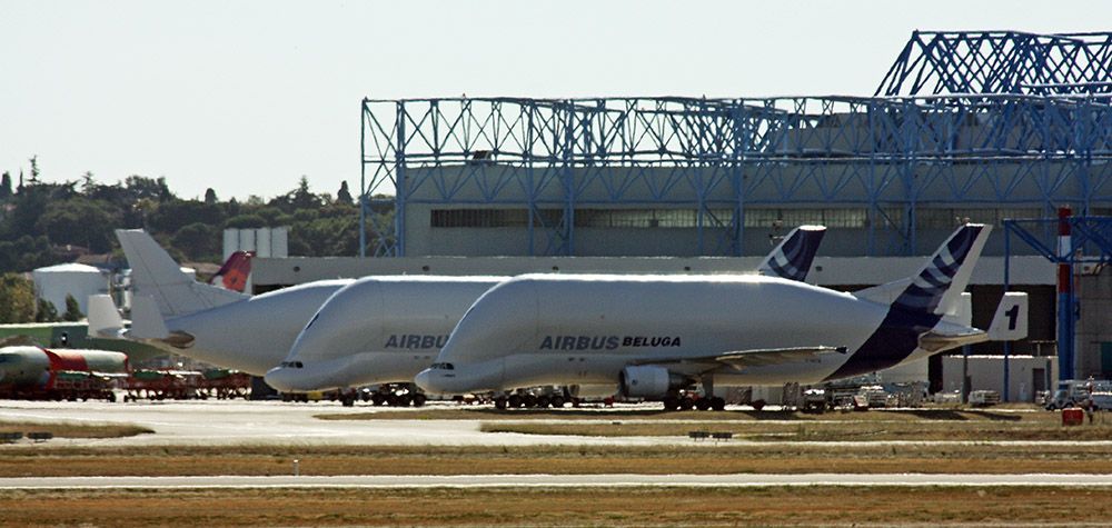 Airbus-fabriek in Toulouse