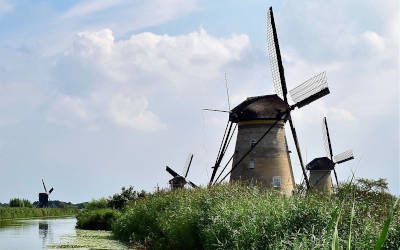 De molens van Kinderdijk moet je eens gezien hebben