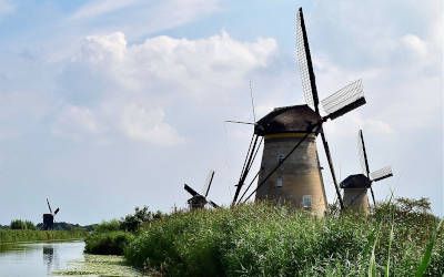 De molens van Kinderdijk moet je eens gezien hebben