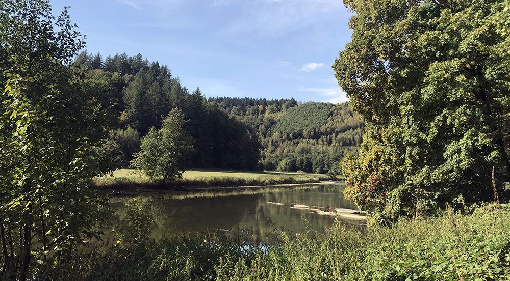 Aan de Semois in de Belgische Ardennen