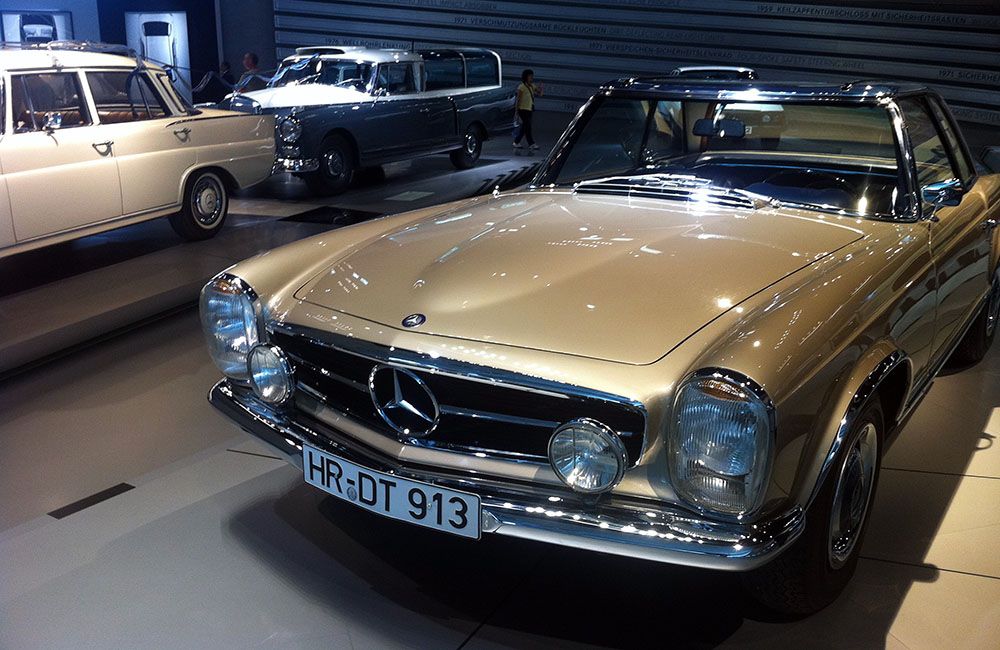Mercedes-Benz museum in Stuttgart