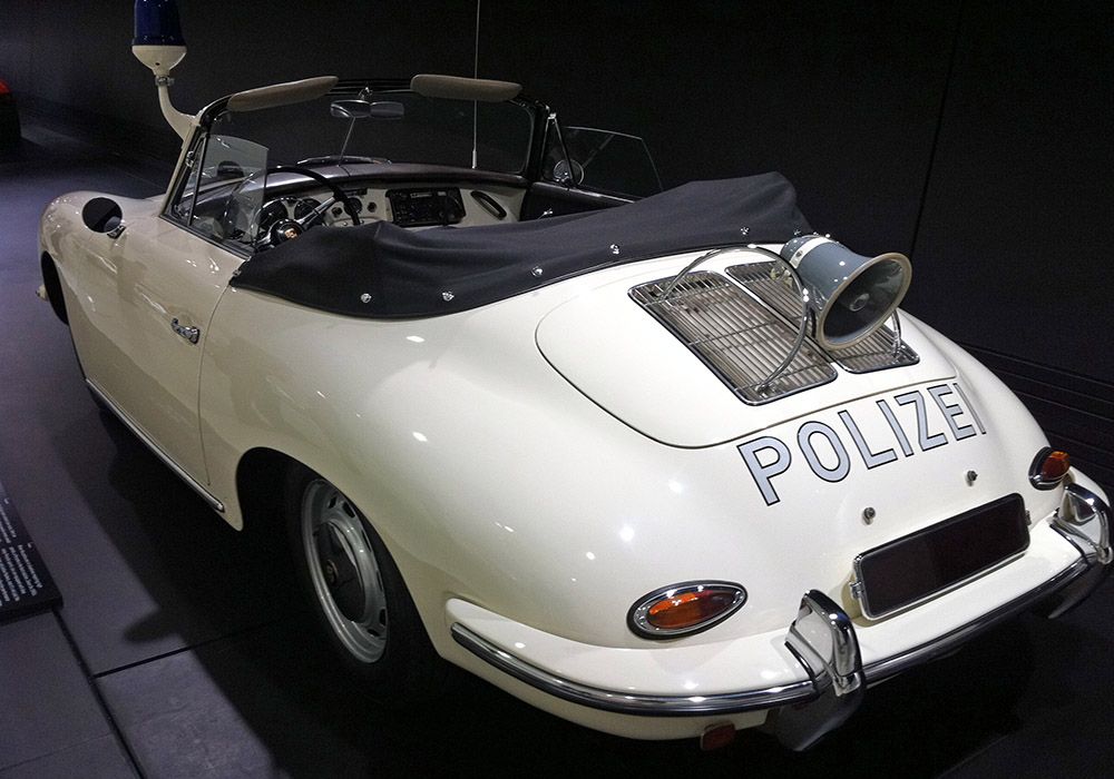 Porsche museum in Stuttgart