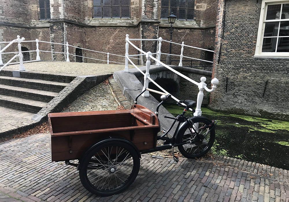 Bakfiets in Delft