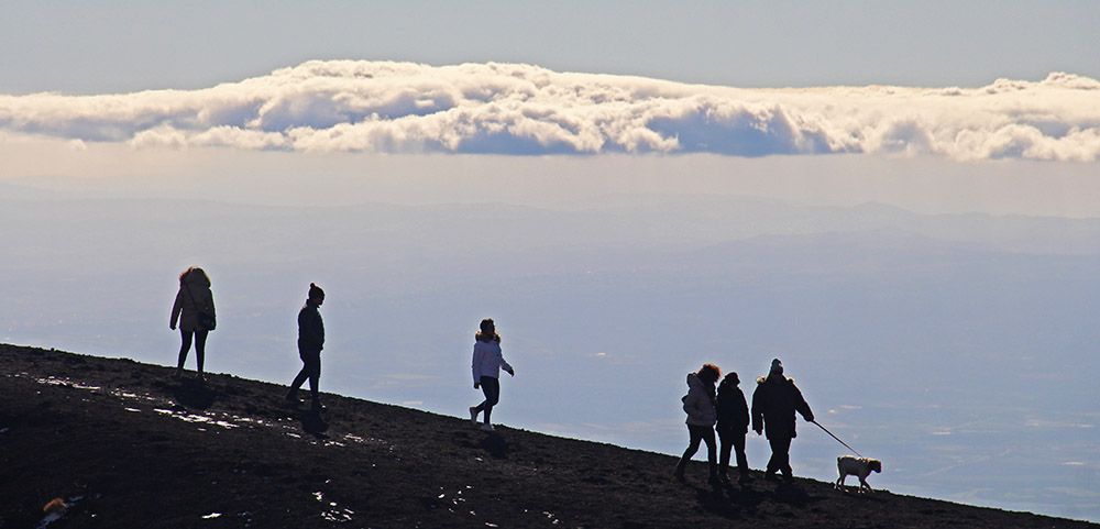 Wandelen bij de Etna