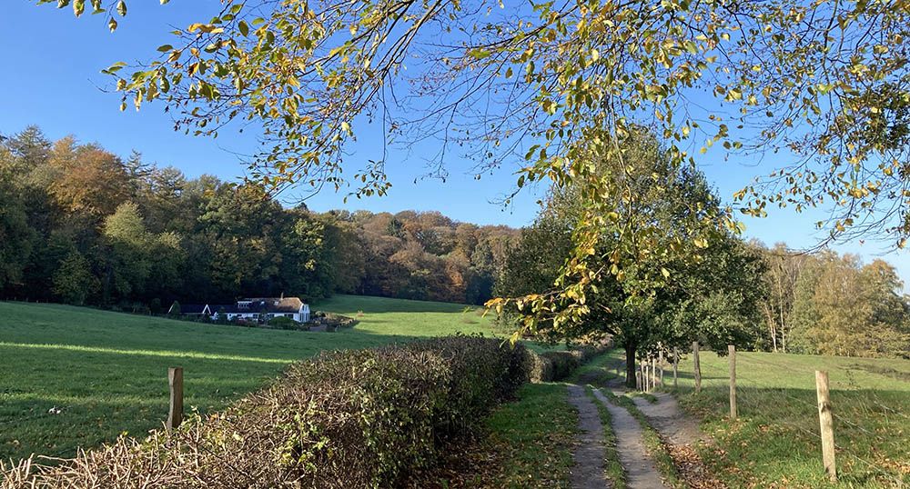 Hoeve in het glooiend Rijk van Nijmegen