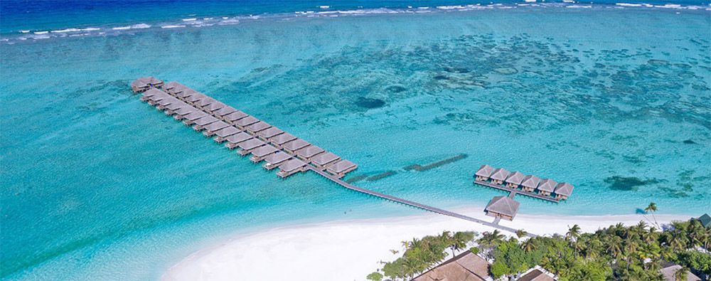 Meeru resort op de Malediven