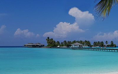 De bounty-eilanden van de Malediven