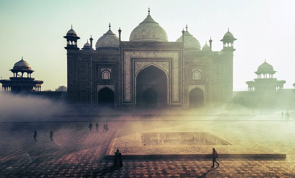 Taj Mahal in India