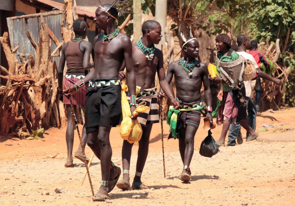 Stammen in Ethiopië, Oost-Afrika