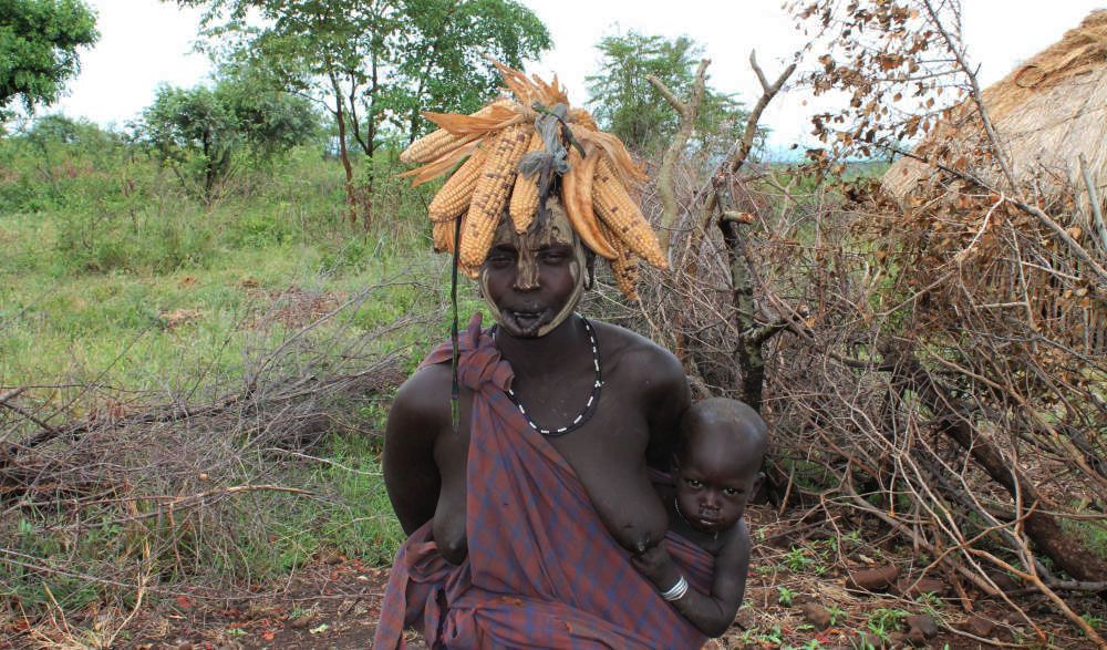 Stammen in Ethiopië, Oost-Afrika