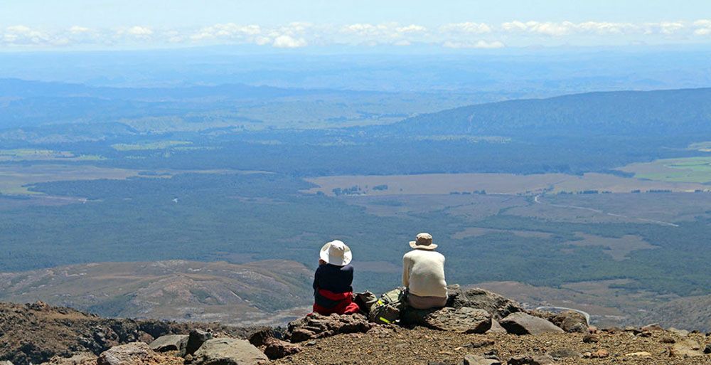 Tongariro NP, Nieuw-Zeeland