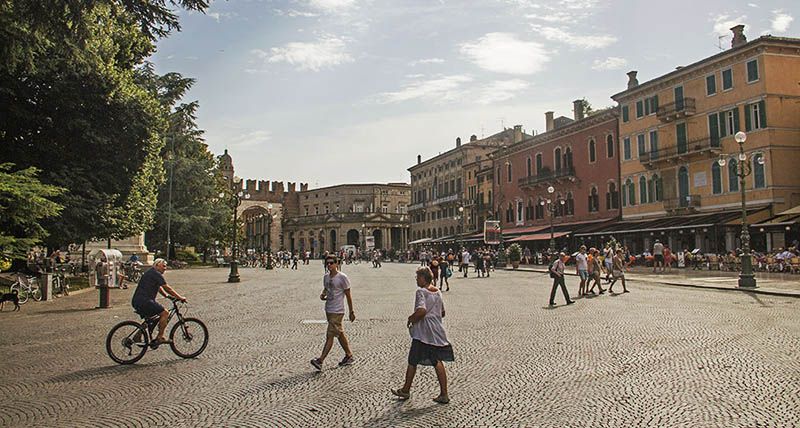 Plein in Verona