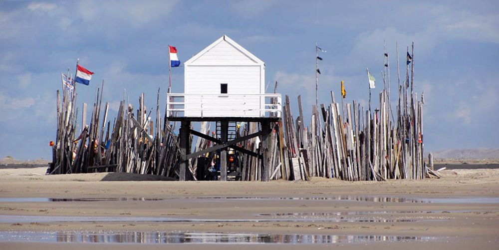 Juttershuisje op Vlieland