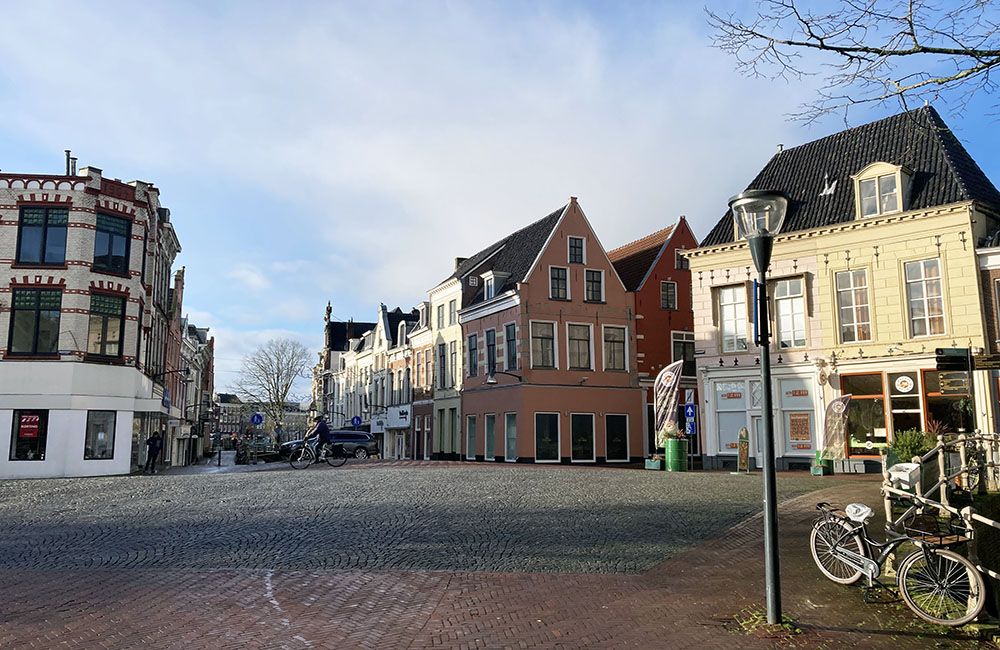 Zomaar een pleintje in Leeuwarden