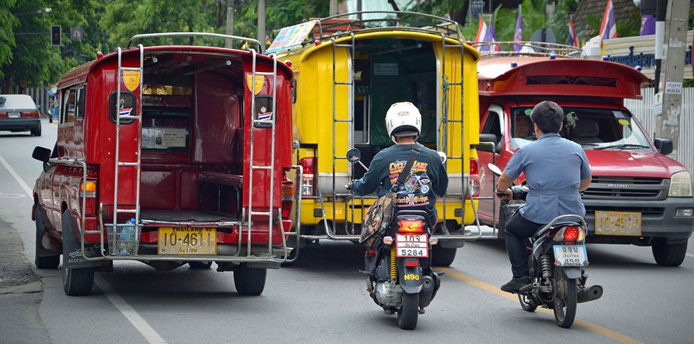 Vervoer in Khao Lak, Thailand