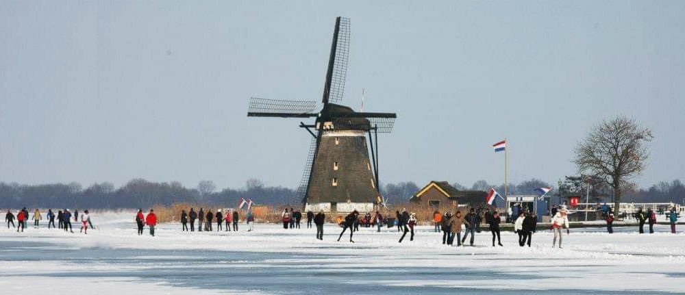 Schaatsen op de Rotte