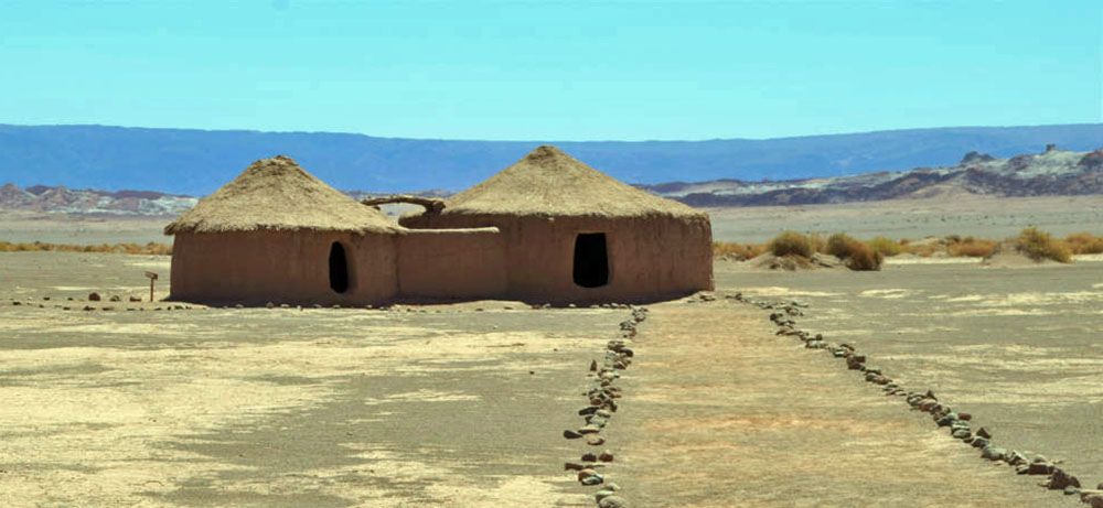 Aldea de Tulor is een oude nederzetting in de buurt van San Pedro de Atacama.