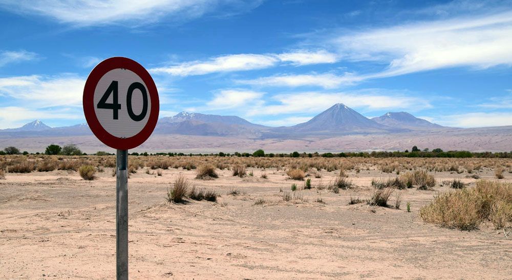 Rondom San Pedro de Atacama zijn veel vulkanen.