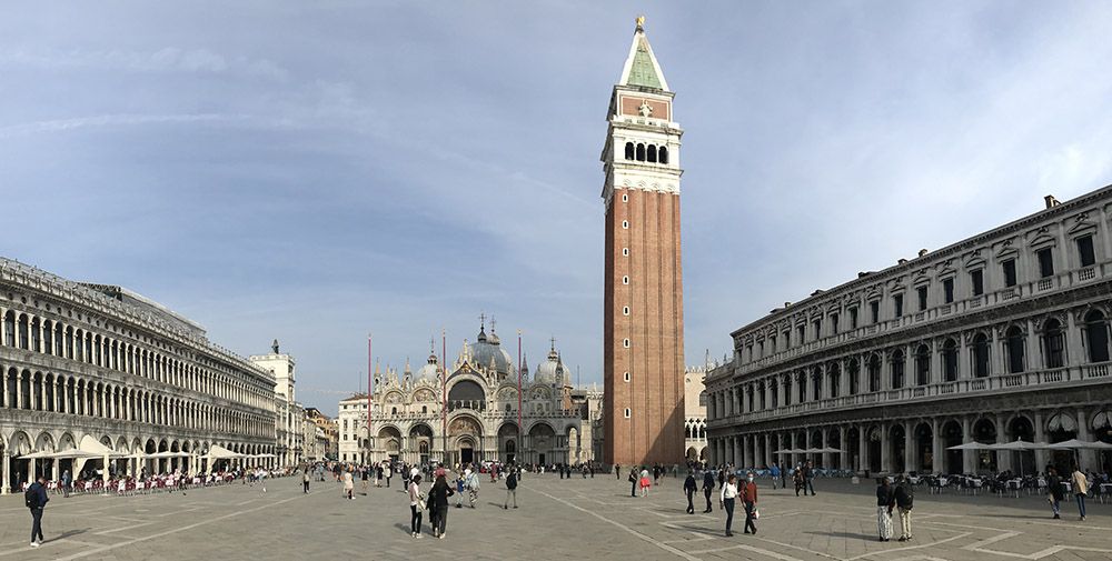 San Marcoplein in Venetië