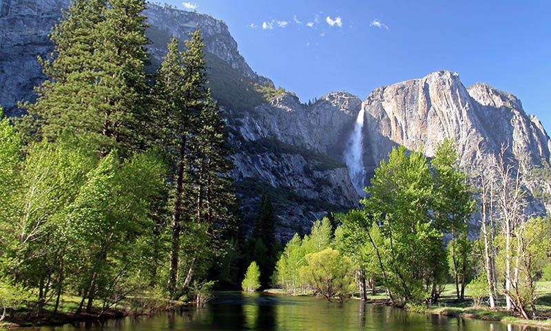 Yosemite National Park in Californië, VS