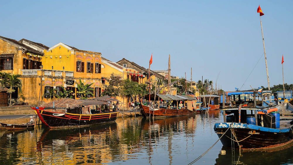 Rivier in Hoi An