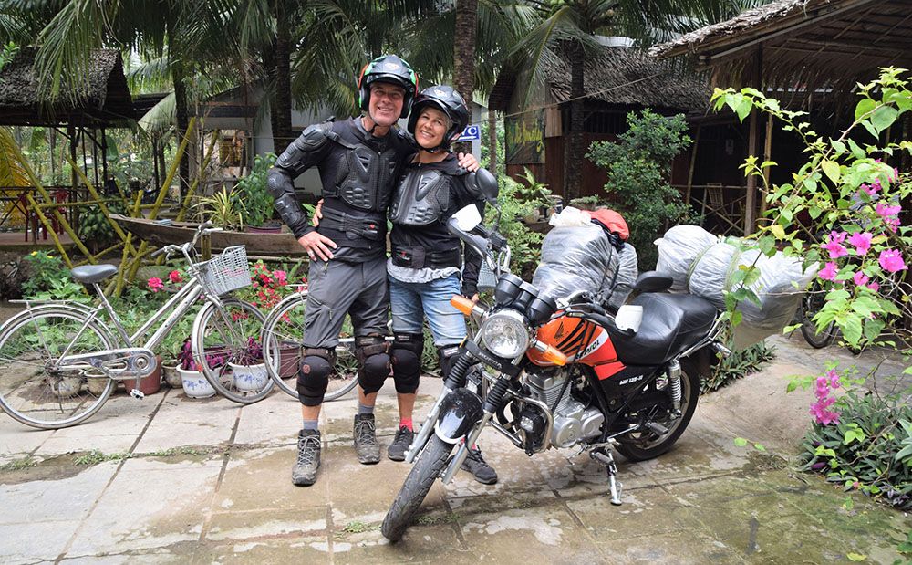 Motortocht in Zuid-Vietnam