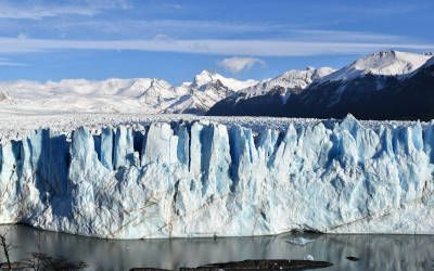 De Perito Moreno gletsjer, natuurlijk hoogtepunt van Argentinië