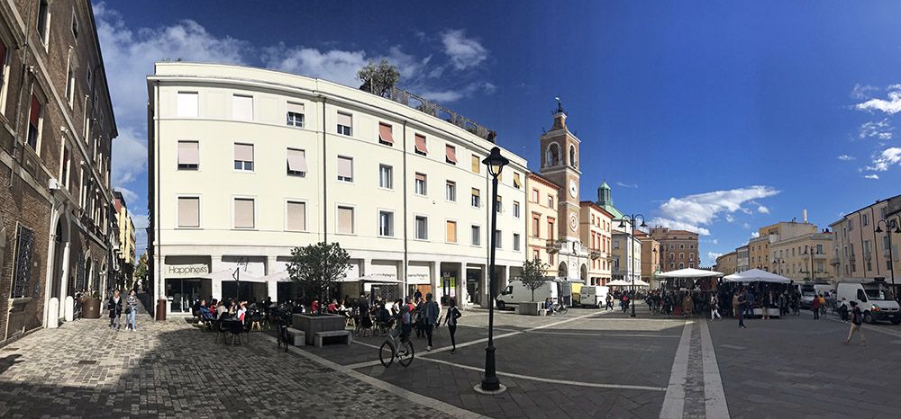 Marktplein in Rimini