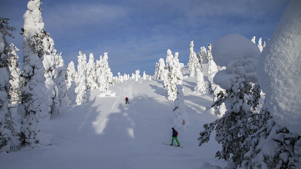 Langlaufen in Finland