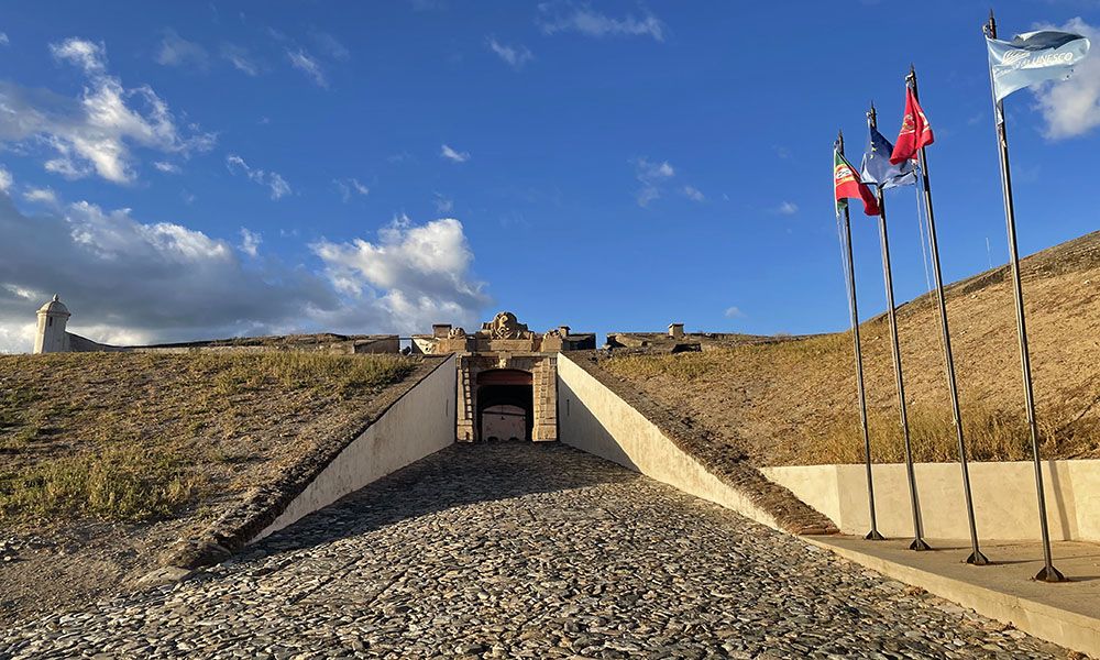 Entree van het fort van Elvas