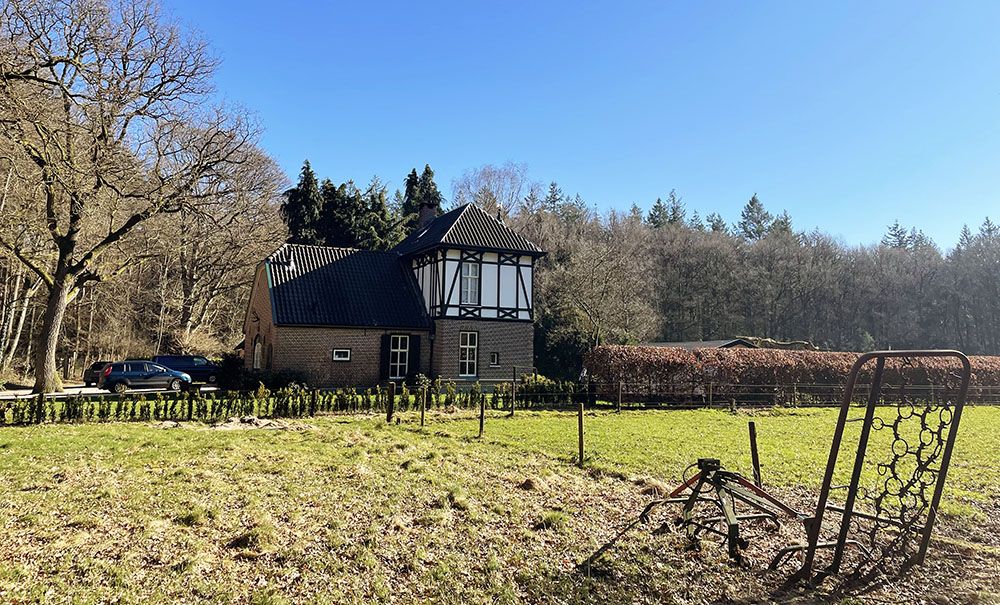 Huis in het bos