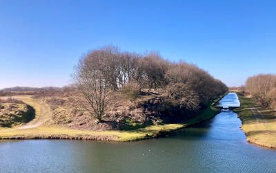 Wandeling bij Zandvoort aan Zee door de Waterleidingduinen