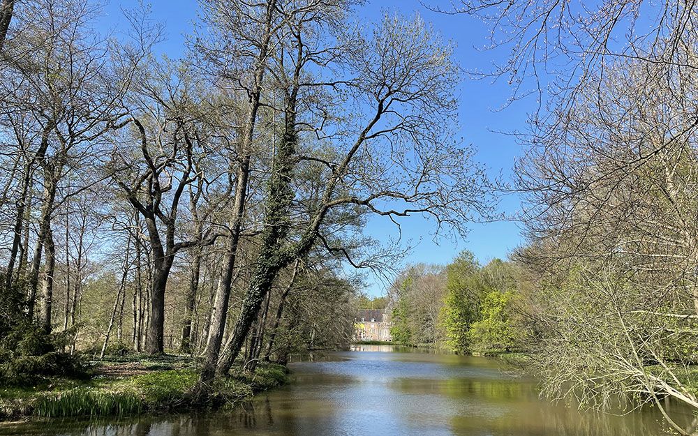 Achterzijde kasteel