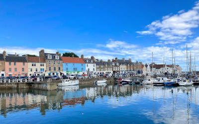 De pittoreske vissersdorpen van East Neuk