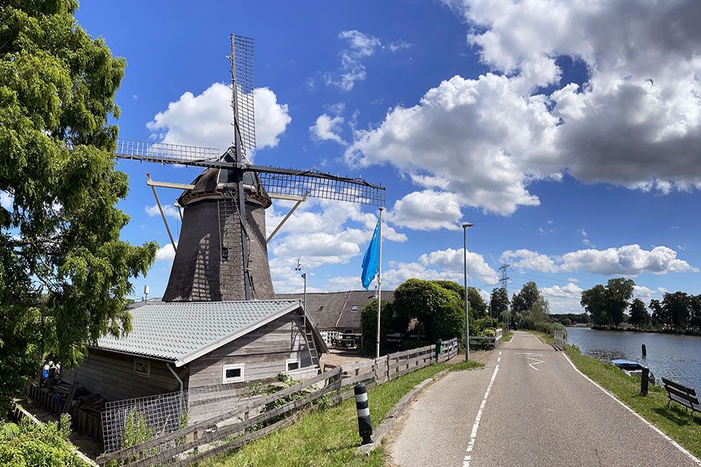 Gemeenschapsmolen aan de Lange Stammerdijk